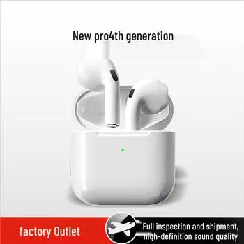 Беспроводные Bluetooth-наушники Huaqiangbei Pro4 со сверхдолгим временем работы от аккумулятора - TWS 2-го, 3-го, 4-го, 7-го поколения Second Generation