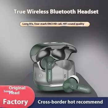 Беспроводные Bluetooth-наушники коричневый