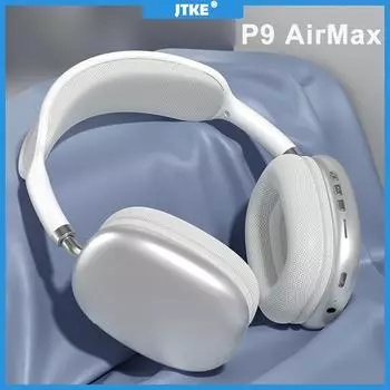 Беспроводные Bluetooth-наушники P9 с микрофоном, гарнитуры с шумоподавлением, наушники со стереозвуком, спортивные игровые наушники, поддержка TF