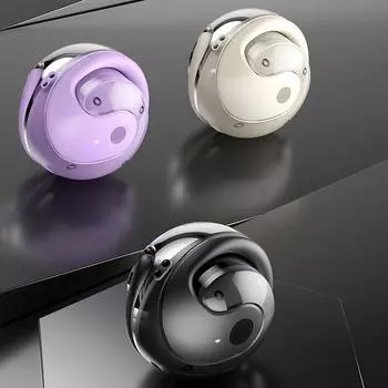 Беспроводные Bluetooth-наушники-переводчики для общения в реальном времени на более чем 70 языках. Идеально подходят для путешествий и бизнеса. чёрный