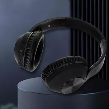 Беспроводные Bluetooth-наушники с активным шумоподавлением ANC, стереогарнитура Bluetooth для сотового телефона, планшета, ноутбука
