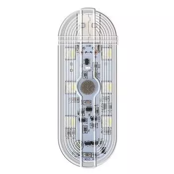 Беспроводные мигающие огни, ночные сигналы для предотвращения столкновений, ночные сигналы для езды на мотоцикле, беспроводные сигналы для определения положения мотоцикла белый