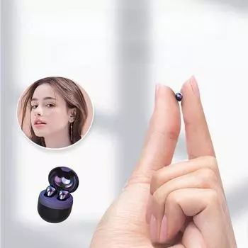 Беспроводные мини-наушники Bluetooth для сна SK18 с функцией шумоподавления и бинауральными звонками