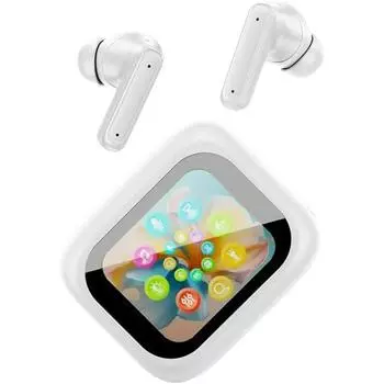 Беспроводные наушники ANC E18 Pro Bluetooth5.4 Наушники с сенсорным экраном Наушники TWS MZYMI Bass Stereo с шумоподавлением ANC/ENC