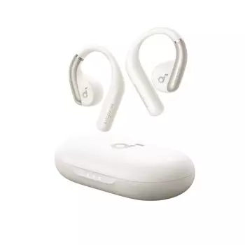 Беспроводные наушники Anker Soundcore AeroFit со стандартом защиты от пыли и воды IP57. До 42 часов воспроизведения. Технические стандарты PSE. Белый белый