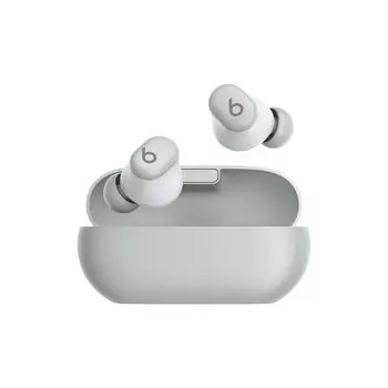 Беспроводные наушники Beats Solo Buds Bluetooth, совместимые с Apple и микрофоном, до 18 часов, цвет Storm Gray — время воспроизведения, Android, встроенный —