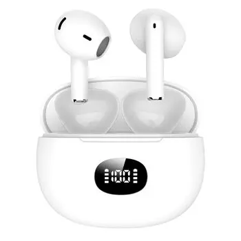 Беспроводные наушники Bluetooth 2025, Беспроводные наушники с EDR + Bluetooth 5.4, Стиль Karuna, Автоматическое сопряжение, Мгновенное подключение, Звонки в режиме громкой связи,