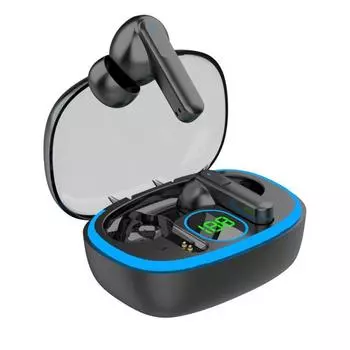 Беспроводные наушники Bluetooth 5.3 с шумоподавлением, водонепроницаемые спортивные гарнитуры, музыкальные наушники, работающие на всех смартфонах