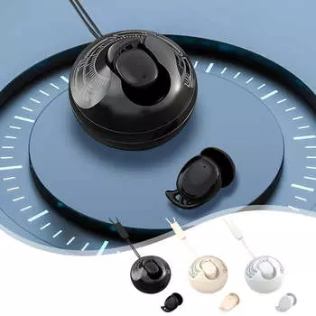 Беспроводные наушники Bluetooth 5.4 для внутриушных звонков, шумоподавление, сверхдолгий срок службы батареи, мощный бас, эффект объемного звучания, мини-наушники Bluetooth