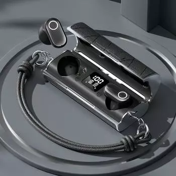 Беспроводные наушники Bluetooth 5.4 Мини-вкладыши Гарнитура Hi-Fi Стерео Передача с низкой задержкой С HD микрофоном с шумоподавлением