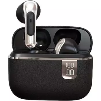 Беспроводные наушники Bluetooth 5.4 с шумоподавлением, внутриканальные наушники, 40-часовое время воспроизведения, светодиодный дисплей, водонепроницаемые гарнитуры IP7