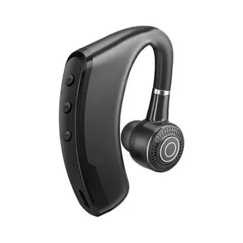 Беспроводные наушники Bluetooth для бизнеса, наушники с микрофоном и шумоподавлением, один вкладыш для смартфонов