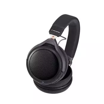 Беспроводные наушники Audio Technica Bluetooth LDAC-совместимые открытые наушники До 20 часов воспроизведения Легкий микрофон с формированием луча Низкая задержка чёрный