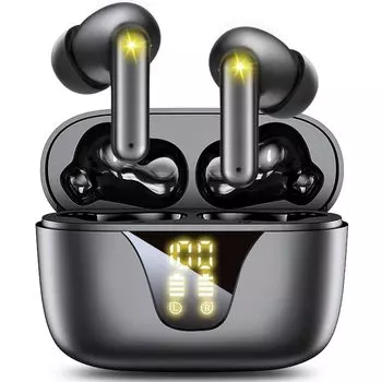 беспроводные наушники Bluetooth-наушники Bluetooth-наушники с быстрой зарядкой Конференц-связь Отдельные левый и правый микрофоны Шумоподавление Длинные