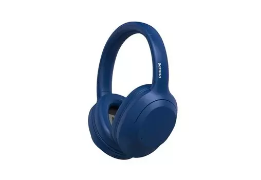 Беспроводные наушники Bluetooth PHILIPS TAT8856 с гибридным активным шумоподавлением. Одновременное подключение двух устройств. Быстрая зарядка. Проводное подключение. Высокая скорость.