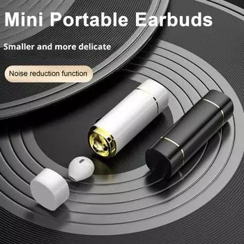 Беспроводные наушники Bluetooth с зарядным чехлом. Стабильное соединение. Шумоподавляющие внутриканальные наушники с низкой задержкой. розовый