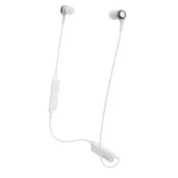 Беспроводные наушники Bluetooth совместимые WH audio-technica (белый) ATH-CK200BT