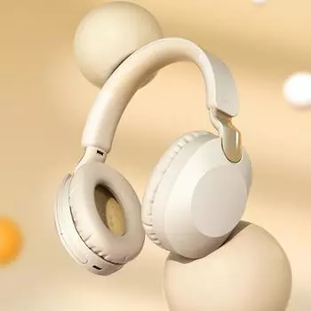 Беспроводные наушники BT5.3, игровая гарнитура с поворотным микрофоном, наушники для колл-центра темно-синий