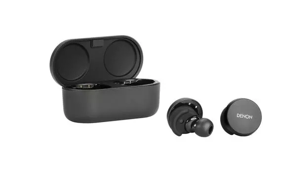 Беспроводные наушники Denon Bluetooth PerL Персонализированный микрофон Черный AHC10PLBKEM AH-C10PL Функция/aptX/IPX4 Защита от брызг/QuickSwitch/С чёрный