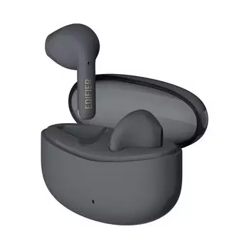 Беспроводные наушники Edifier X2s с шумоподавлением вызовов на базе ИИ, 26 часов работы, Bluetooth, сверхнизкая задержка, IP54, пыле- и влагозащищенные, легкие и удобные, шумоподавление, воспроизведение, серый