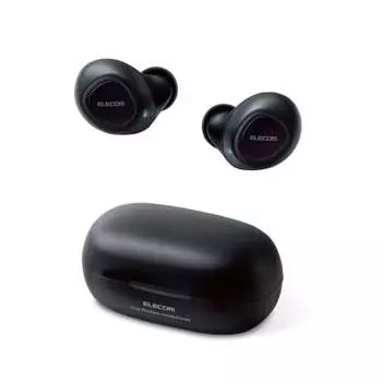 Беспроводные наушники ELECOM Bluetooth-соединение True Wireless FAST MUSIC TWS10 Black LBT-TWS10BK