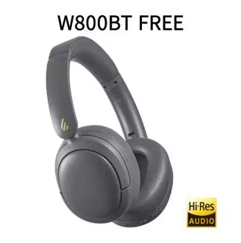 Беспроводные наушники Hi-Res W800BT Free ANC Bluetooth 5.4 гарнитура с активным шумоподавлением, проводной и беспроводной двойной режим