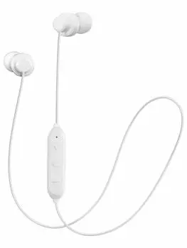 Беспроводные наушники JVC HA-FY8BT, совместимые с Bluetooth, приблизительно. 12 г Легкая конструкция Защита от брызг Белый HA-FY8BT-W