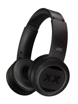 Беспроводные наушники JVC HA-XP50BT-B серии XX, совместимые с Bluetooth/NFC, мощные басы, до 40 часов воспроизведения, для удаленной работы и видеоконференций, черные