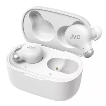Беспроводные наушники JVC Kenwood JVC HA-Z251T-W с поддержкой Bluetooth Ver5.3, функцией шумоподавления и функцией захвата окружающего звука. В комплекте с микрофоном. До 28 часов работы в режиме ожидания.