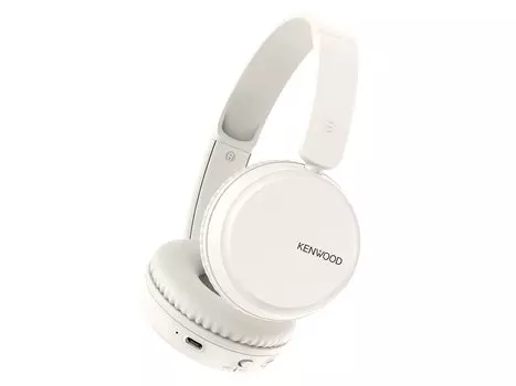 Беспроводные наушники JVC KENWOOD KH-KZ30 с микрофоном, многоточечным подключением, Bluetooth Ver5.1, 35 часов непрерывного воспроизведения, KH-KZ30-W, белый цвет