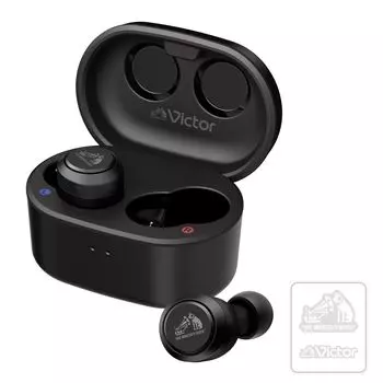 Беспроводные наушники JVC Kenwood Victor с наклейкой Bluetooth с шумоподавлением, внешний звукозаборник, водонепроницаемый, с низкой задержкой, с микрофоном, вес корпуса