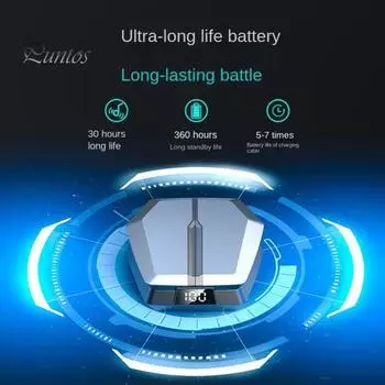 Беспроводные наушники JX10, Hi-Fi-вкладыши, Bluetooth-совместимые, 5.3, нулевая задержка, игровая гарнитура для киберспорта, наушники-вкладыши для занятий спортом, фитнесом, пешим туризмом, бегом English version серебряный