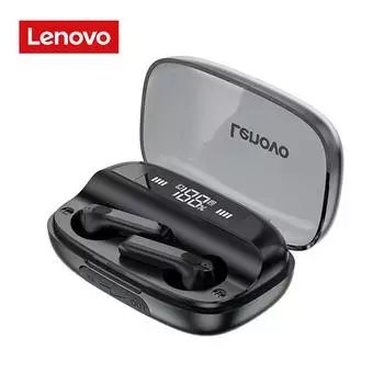 Беспроводные наушники Lenovo QT81 Bluetooth 5.0, игровая гарнитура с искусственным интеллектом, стереобас, двойной микрофон