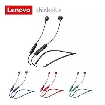 Беспроводные наушники Lenovo thinkplus SH1 Bluetooth 5.0 с шейным ремешком и микрофоном