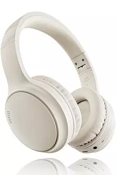 Беспроводные наушники LRockSong Bluetooth Наушники Bluetooth AUX Проводные Двойные до 50 часов непрерывной работы с инструкцией по эксплуатации в комплекте [2024 5.3+HiFi+ANC]