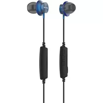 Беспроводные наушники NAGAOKA с поддержкой воспроизведения в течение 10 часов, алюминиевый корпус, синие, BT825BL, подлинные, оригинал из Японии синий