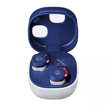 Беспроводные наушники NRD Bluetooth Легкие До 20 часов воспроизведения Низкая задержка Захват окружающего звука Водонепроницаемость IPX5 Беспроводная зарядка Темно-синий Красный NRD