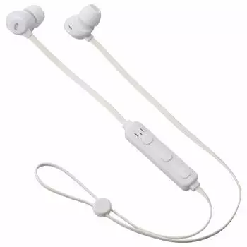 Беспроводные наушники Ohm Electric AudioComm со встроенным контроллером, стереонаушники, белые, HP-W172N-W 03-2282 OHM