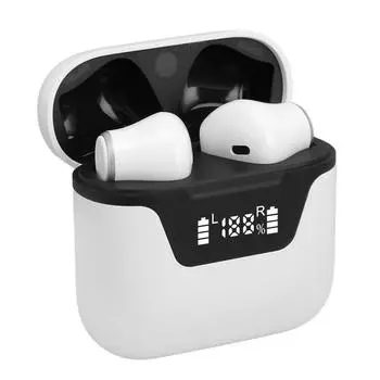 Беспроводные наушники-переводчики с чехлом для зарядки One Size