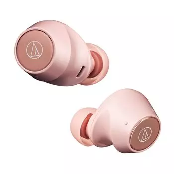 Беспроводные наушники PK Wireless Bluetooth-наушники Мощные басы Защита от воды и пыли IP55 Совместимость со стандартом Компактный и легкий До 20 часов розовый