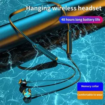 Беспроводные наушники с длительным сроком службы, гибкие, совместимые с HD-разрешением чёрный