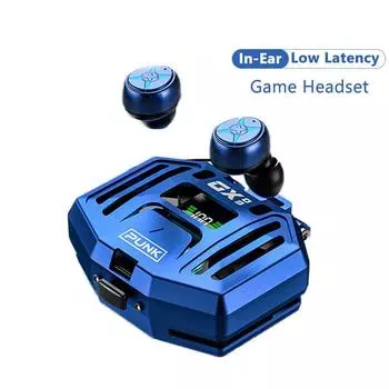 Беспроводные наушники с низкой задержкой и цифровым дисплеем с шумоподавлением, наушники-вкладыши с микрофоном для Iphoen Xiaomi Huawei