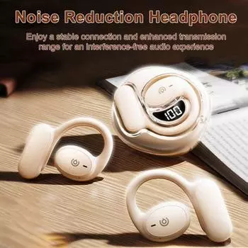 Беспроводные наушники с поддержкой Bluetooth Быстрое сопряжение Стабильное соединение Низкая задержка Шумоподавление Наушники Вкладыши чёрный