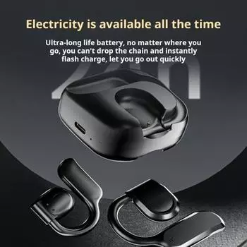 Беспроводные наушники с зарядным футляром, интеллектуальным шумоподавлением, водонепроницаемостью IPX5, малой задержкой, совместимыми с Bluetooth белый