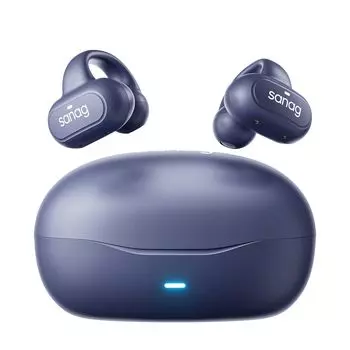 Беспроводные наушники Sanag FreeClip Bluetooth с зарядкой, открытые наушники, которые блокируют ваш панорамный вызов ACS, шум, утечку звука, 56-часовой мастер-класс