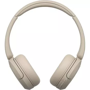 Беспроводные наушники Sony Bluetooth Design с настройками, которые позволяют вам настраивать качество звука по своему вкусу с помощью специального C Small (SONY) бежевый