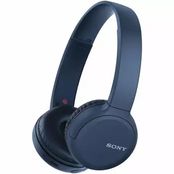 Беспроводные наушники Sony Bluetooth, совместимые с AAC, до 35 часов непрерывного воспроизведения, модель 2019 года с микрофоном, синие L WH-CH510 / / / / / WH-CH510 синий