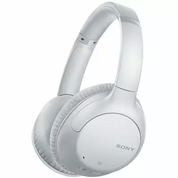 Беспроводные наушники Sony с шумоподавлением Bluetooth до 35 часов непрерывной работы с 2020 белыми W WH-CH710N: совместимый, воспроизведение, микрофон, модель,