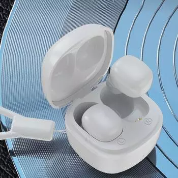 Беспроводные наушники стильные мини многофункциональные шумоподавляющие HiFi стерео Bluetooth 5.3 наушники для ежедневных занятий спортом