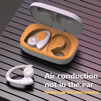 Беспроводные наушники T10 Mega Bass, эргономичные и чувствительные жёлтый